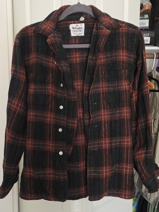 Worthington Other - Worthington Men's Plaid Button-Down Shirt - Brown & Black